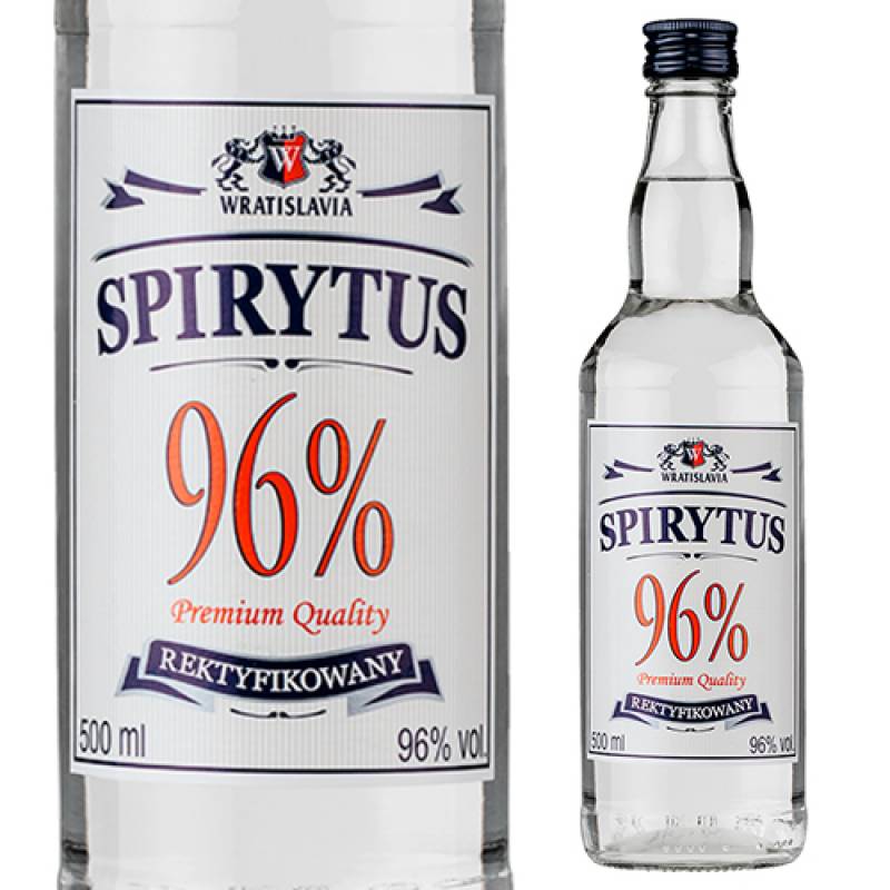 おひとり様1本限り】 スピリタス ヴラティスラヴィア 500ml 96度