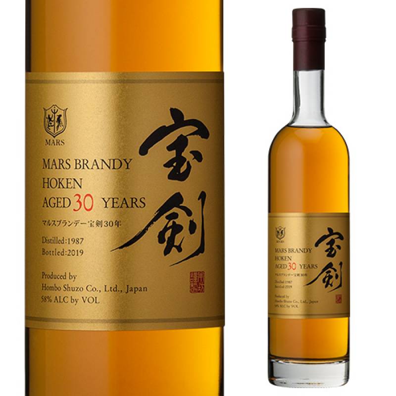 マルスブランデー　宝剣1987　30年　500ml　[箱入] 送料無料】マルスブランデー 宝剣 1987 AGED 30 YEARS 58度 500ml 長野