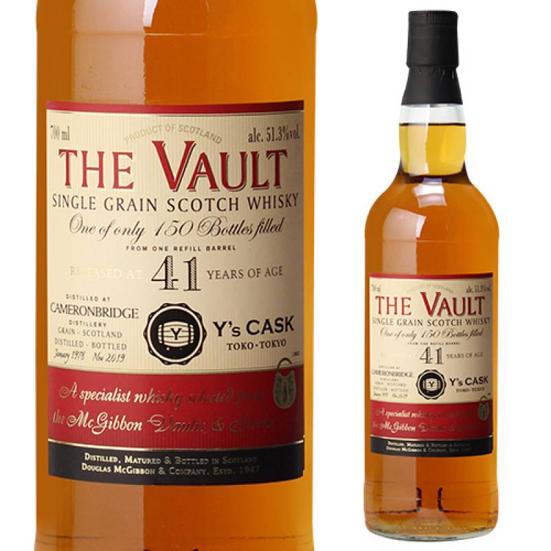 ザ ヴォルト キャメロンブリッジ 1978 41年 Y'sカスク 700ml 51.3度