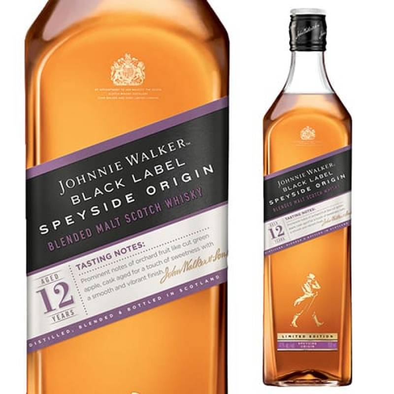 送料無料 専用BOX入り<br>ジョニ黒 モルト＆ブレンデッド飲み