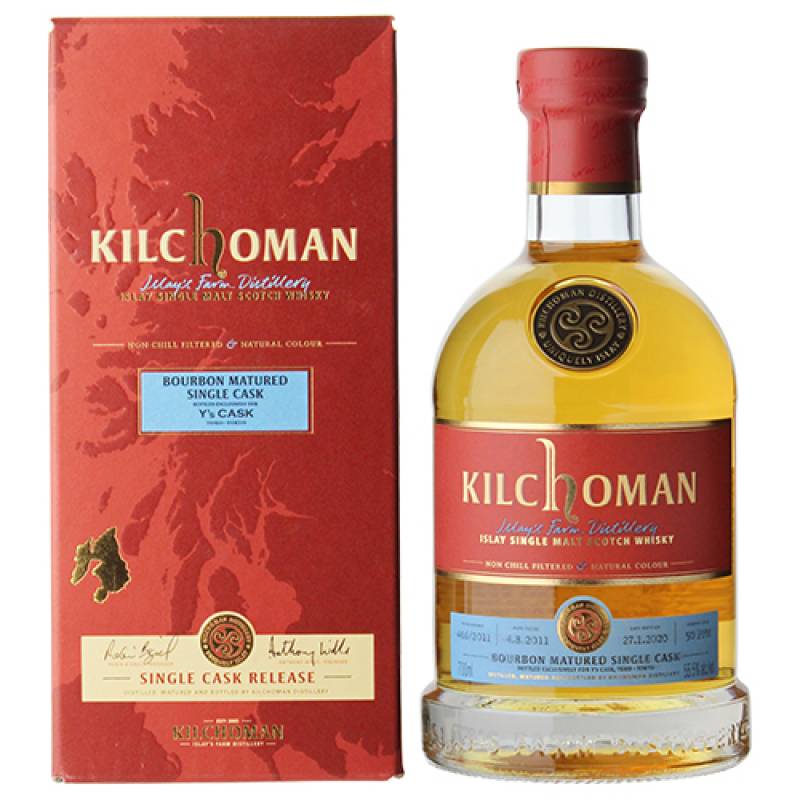 キルホーマン2011 フレッシュバーボン Y'sカスク 55.6度 700ml