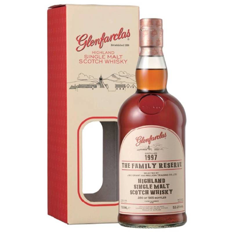 グレンファークラス 1997 ファミリー リザーブ 700ml 53.2度 スペイ