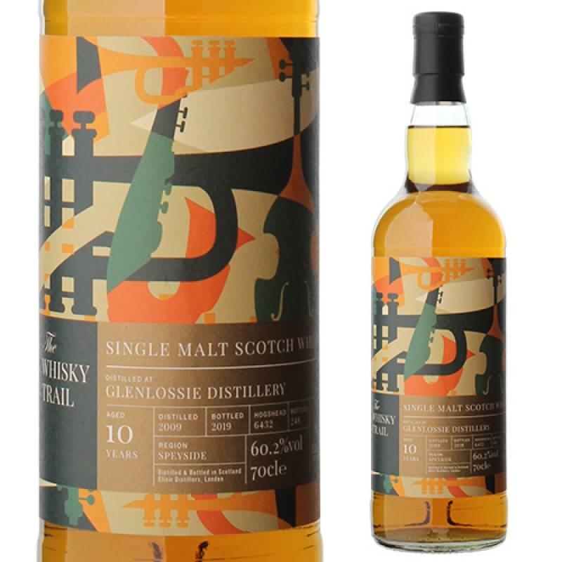 グレンロッシー 2009 ウイスキートレイル ジャズラベル 700ml 60.2度　スペイサイド シングルモルト ウイスキー Glenlossie whisky Trail 長S