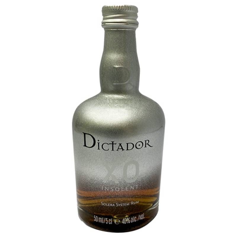 ディクタドール XO インソレント ラム 50ml 40度　ミニチュア コロンビア ソレラシステム Dictador RUM 長S