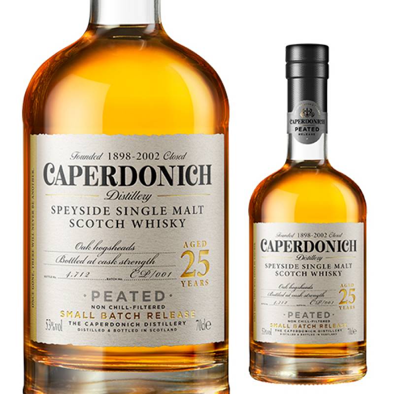 キャパドニック ピーテッド 25年 シークレットスペイサイド 700ml 53度