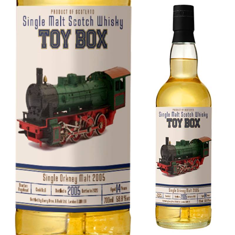 トイボックス シングルオークニーモルト 2005 14年 700ml 59.8度　アイランズ シングルモルト シングルカスク スコッチ 長S