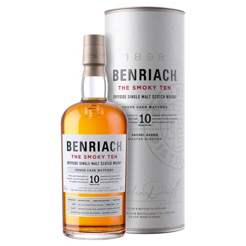 正規品 ベンリアック スモーキー 10年 700ml 46度 スコッチ ウイスキー シングルモルト スペイサイド ブラウンフォーマン社 長S