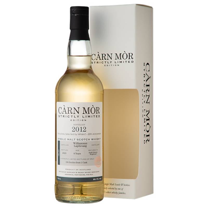 モリソン＆マッカイ カーンモア ストリクトリーリミテッドラフロイグ 2012 Whisk-e - 20th Anniversary 700ml 60.1度　スコットランド アイラ シングルモルト ウイスキー