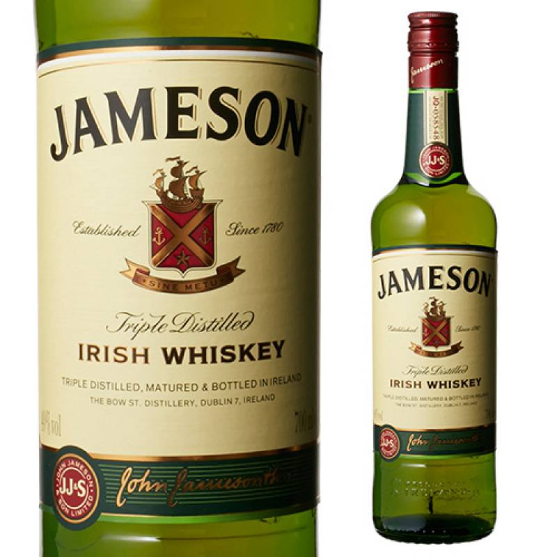 Jameson アイリッシュウイスキー 700ml 2本セット 楽天市場】ジェムソン スタンダード オリジナルグラス2個つき