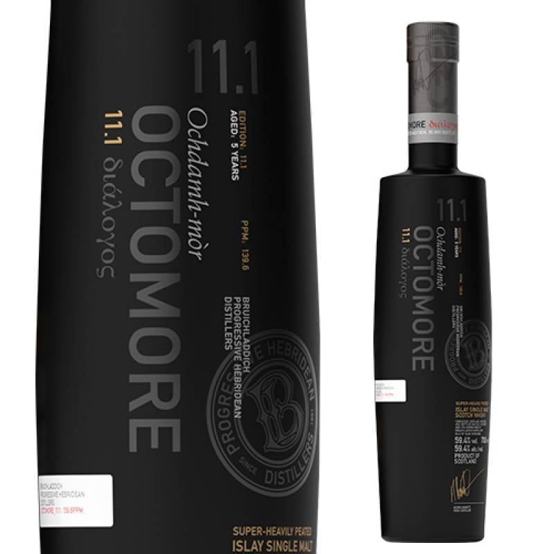 オクトモア 11.1 スコティッシュ バーレイ 700ml 59.4度 139.6ppm
