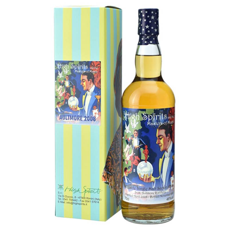 オルトモア 2008 11年 マスターズ オブ マジック 700ml 46度 スコットランド スコッチ スペイサイド シングルモルト ウイスキー 長S