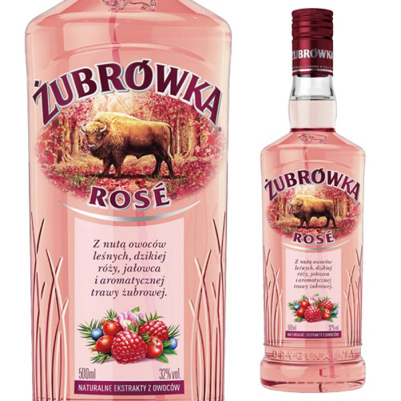 ズブロッカ バイソンロゼ 500ml 32度 ポーランド
