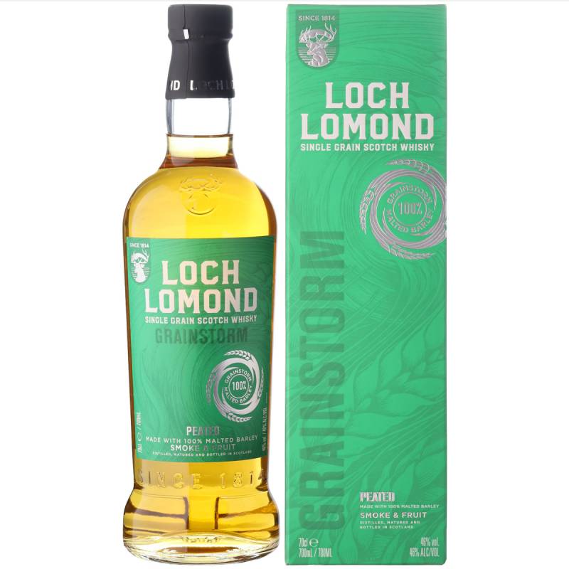 ロッホローモンド シングルグレーン ピーテッド 46度 700ml スコッチ ウイスキー loch lomond scotch whisky 箱付 正規品 ハイランド シングル グレーン ウイスキー 長S
