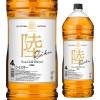 送料無料 キリン ウイスキー 陸 4000ml 4L 4本 ケース 50度 富士