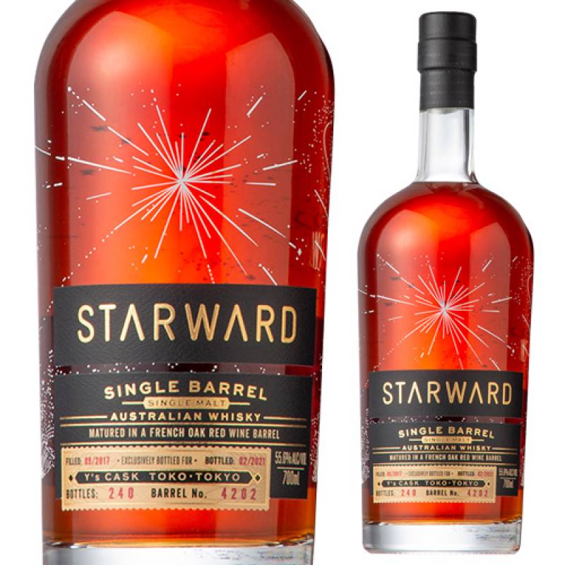 スターワード 3年 Y'sカスク #4202 フレッシュレッドワインバリック