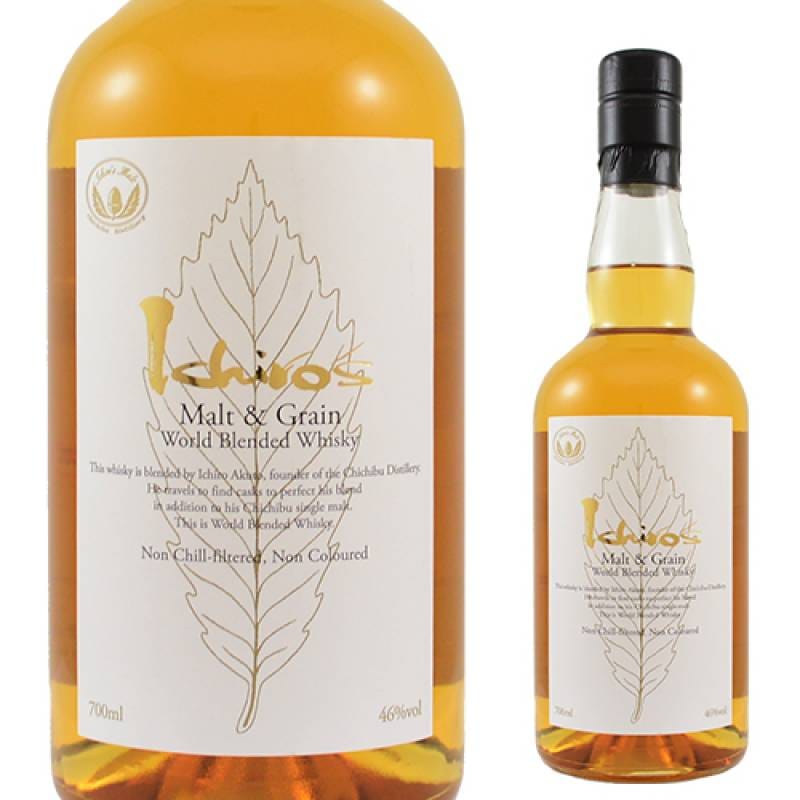 イチローズ モルト＆グレーン ホワイトラベル 700ml 46度 ウイスキー