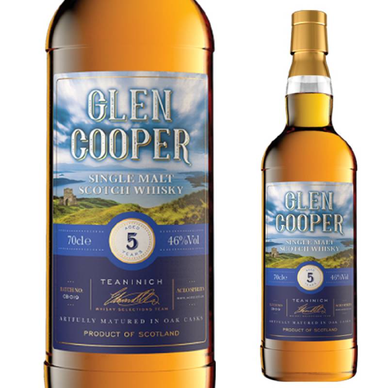 グレンクーパー 5年 (ティーニニック) 700ml 46度 スコッチ ウイスキー