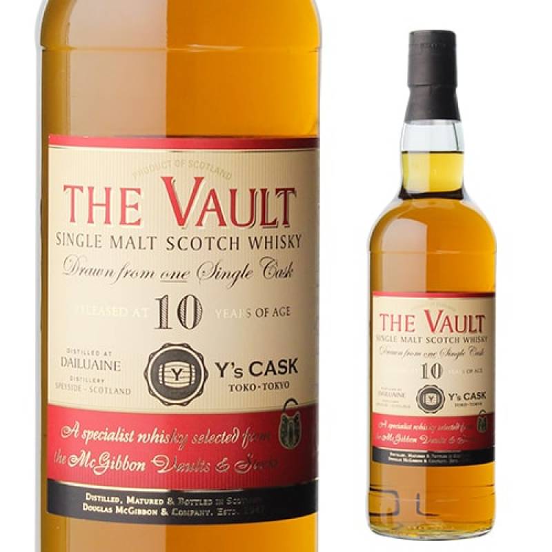 箱無し 【全世界527本限定】ザ ヴォルト ダルユーイン 10年 2008 Y'sカスク 57.3度 700ml スコッチ ウイスキー シングルモルト スペイサイド THE VAULT DAILUAINE