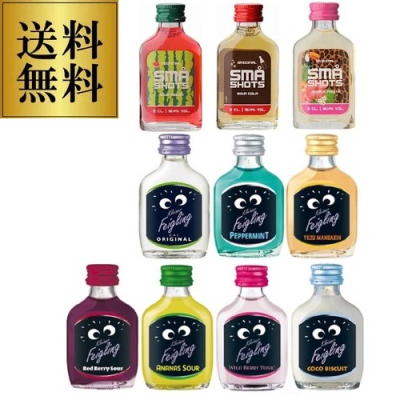 送料無料 クライナーファイグリング + スマショット 10種類 お試し