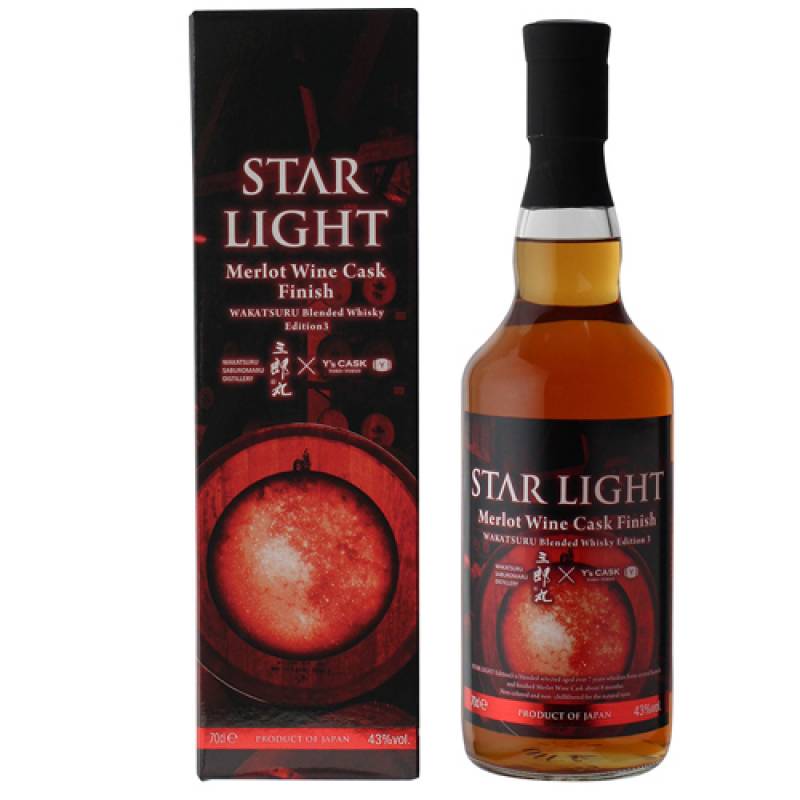 三郎丸×y'sカスクSTAR LIGHT ラーセンコニャックカスク フィニッシュ お一人様1本限り STAR LIGHT Y'sカスク メルローワインカスク