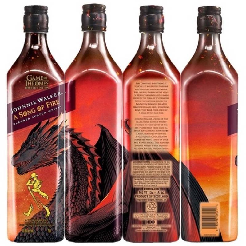 ジョニーウォーカー ソングオブファイア 40.8度 700ml ゲーム オブ