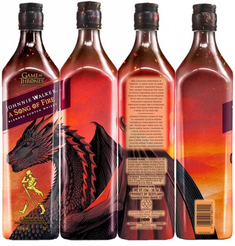 送料無料 数量限定 ジョニーウォーカー ア ソング オブ ファイア 700ml