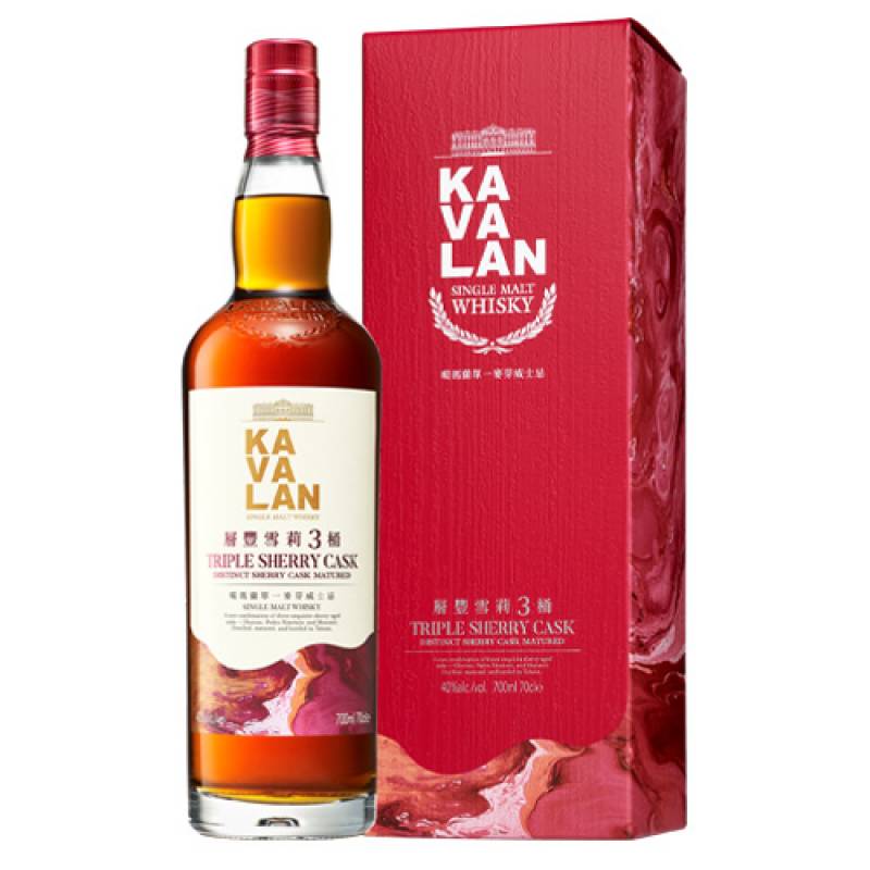 カバラントリプルシェリーカスクKAVALAN KAVALAN カバラン トリプルシェリーカスク 700ml 40度
