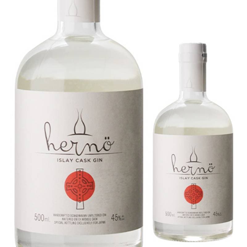 ヘルノ アイラカスク ジン 45度 500ml 北欧 スウェーデン クラフトジン GIN gin アイラ アードベッグ樽 後熟 長S