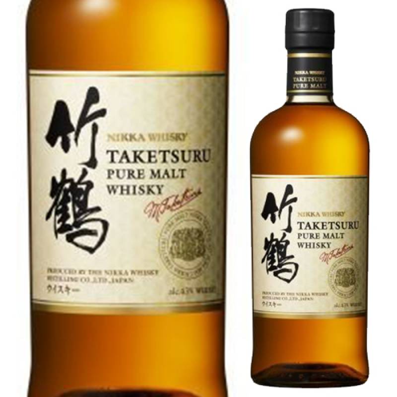 竹鶴　 ウイスキー 700ml 43% Amazon.co.jp: 【数量限定】竹鶴ピュアモルト [ ウイスキー 43