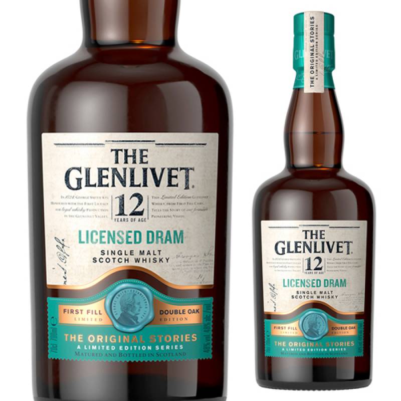 ザ グレンリベット12年 ライセンスドドラム 700ml 48度 スペイサイド