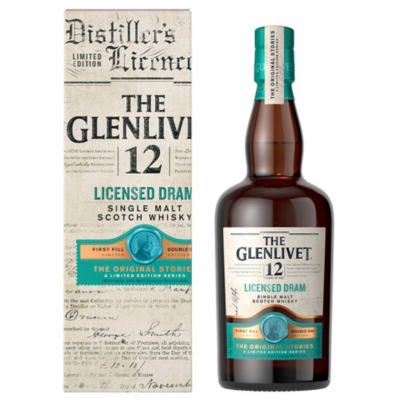 ザ グレンリベット12年 ライセンスドドラム 700ml 48度 スペイサイド