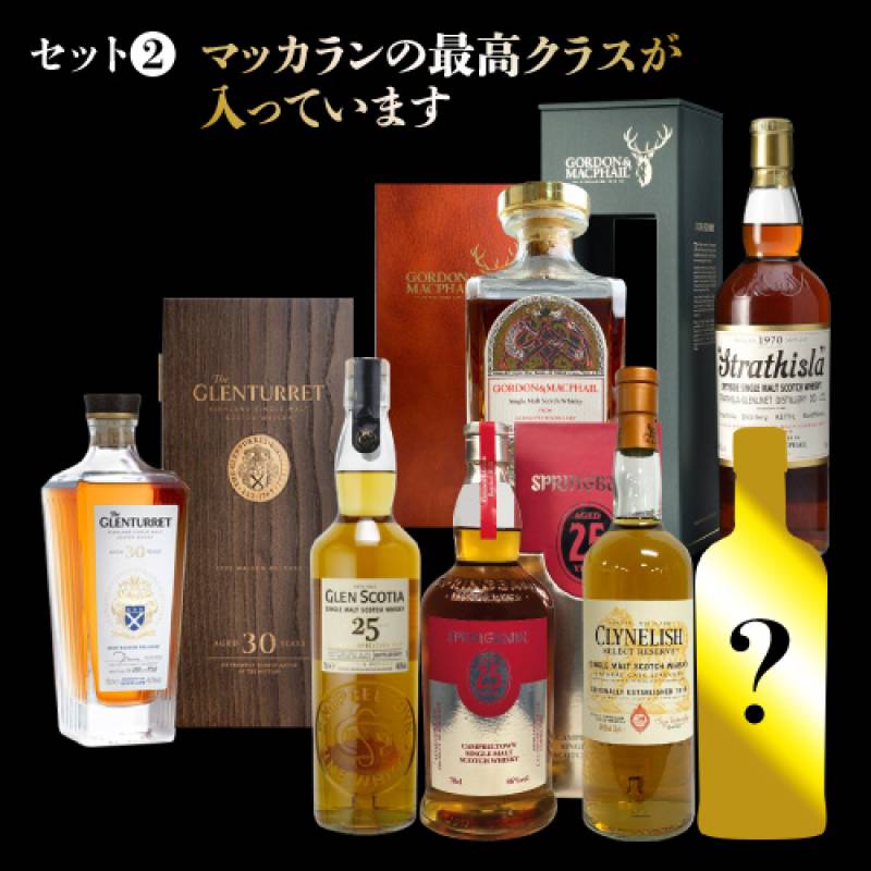 2022/2/17 21時販売開始　(予約) ウイスキー福袋 全てのセットにレアウイスキーが入った限定スペシャルセット その2 ★ 77万円 7本組 マッカランの最高クラス入り★ 虎S　お支払いは【銀行振込のみ】