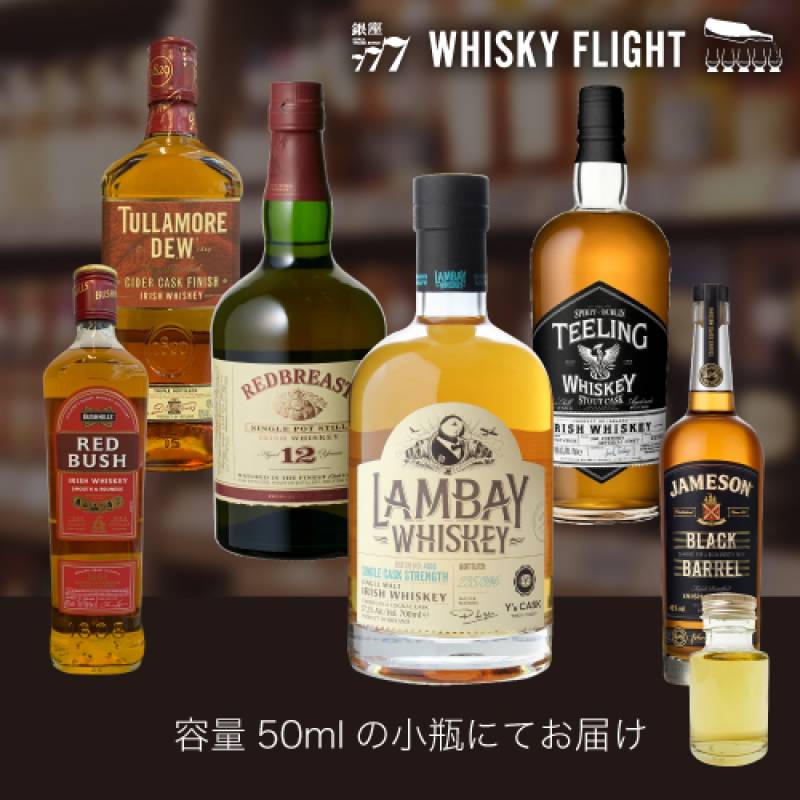 アイリッシュ 50ml×6本 送料無料 量り売り 量り売り 飲み比べ ギフト
