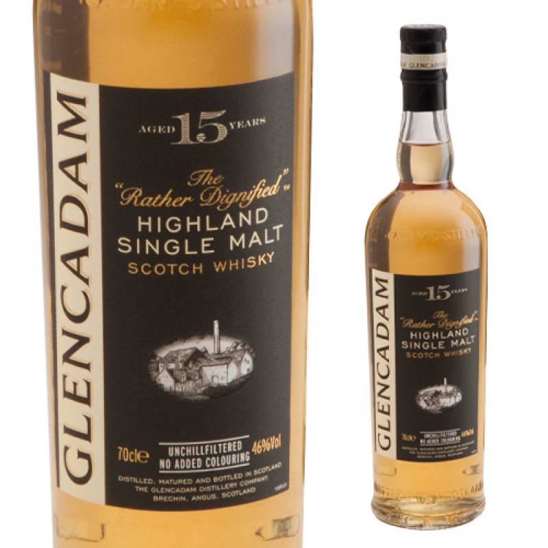 GLENCADAM 15年 シングルモルトウイスキー 700ml グレンカダム 15年 700ml 46度 ハイランド シングルモルト