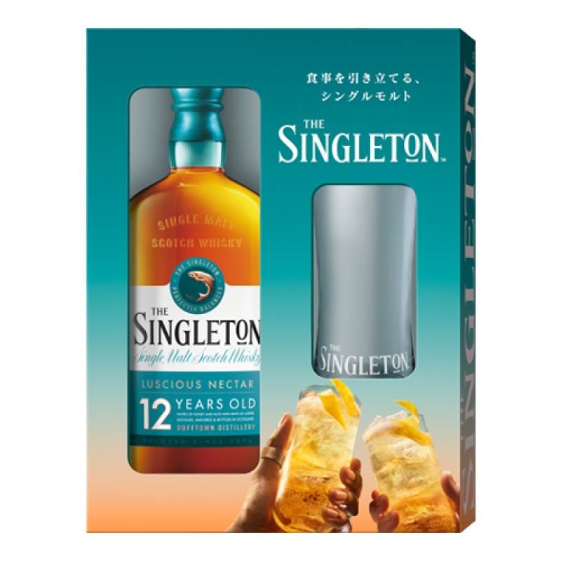 シングルトン ダフタウン12年 グラス付き 40度 700ml ウイスキー