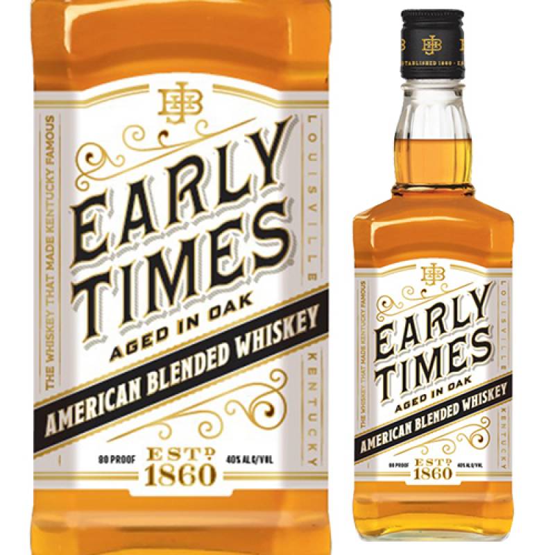 アーリータイムズ ホワイト ラベル 40度 700ml アメリカン ウイスキー EARLY TIMES american whisky 長S