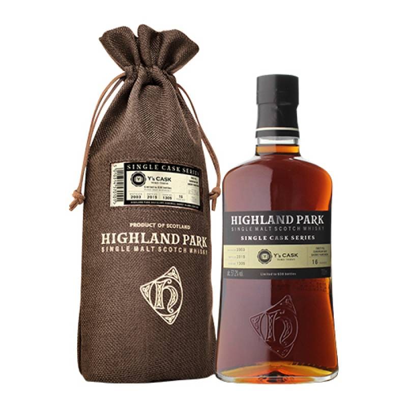 お一人様1本限り ハイランドパーク2003 1stfill ユーロピアンオーク 16