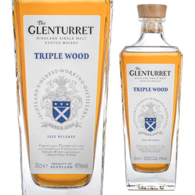 ザ グレンタレット トリプルウッド 2022 リリース 700ml 45度