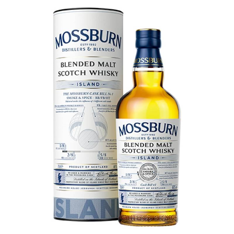 モスバーン アイランド ブレンデッドモルト ウイスキー Cask1 700ml 46