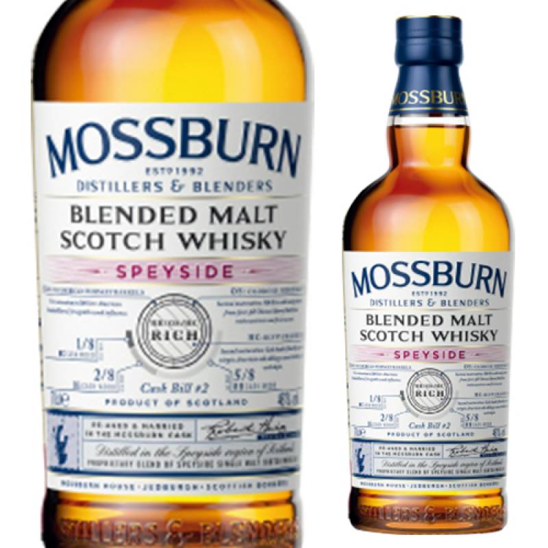 モスバーン スペイサイド ブレンデッドモルト ウイスキーCask2 700ml