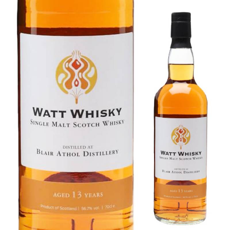 ワットウイスキー ブレアアソール 13年 2008 レッドワインカスク 56.7