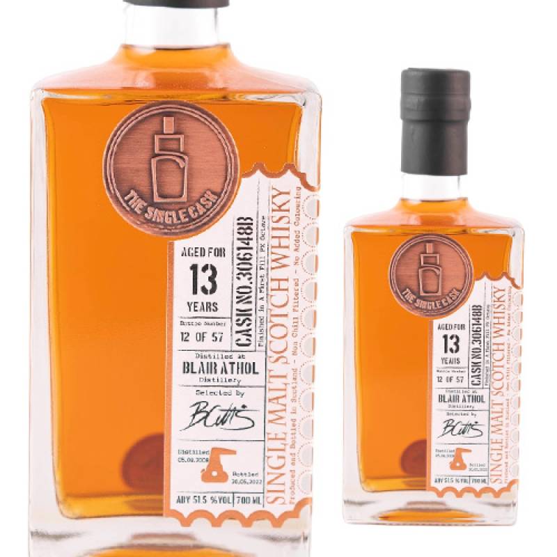 ブレアアソール 13年 2008 1stフィル PXオクタブ 306148B 51.5度 700ml