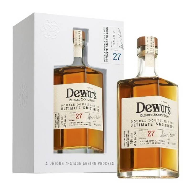 デュワーズ ダブルダブル 27年 500ml 46度 スコット ブレンデッド