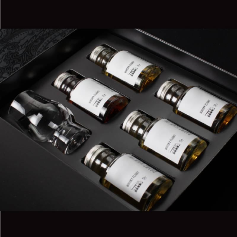 ウイスキーギフトセット（5種+グラス） ピーテッドセット 50ml×5本 テイスティンググラス セット 量り売り