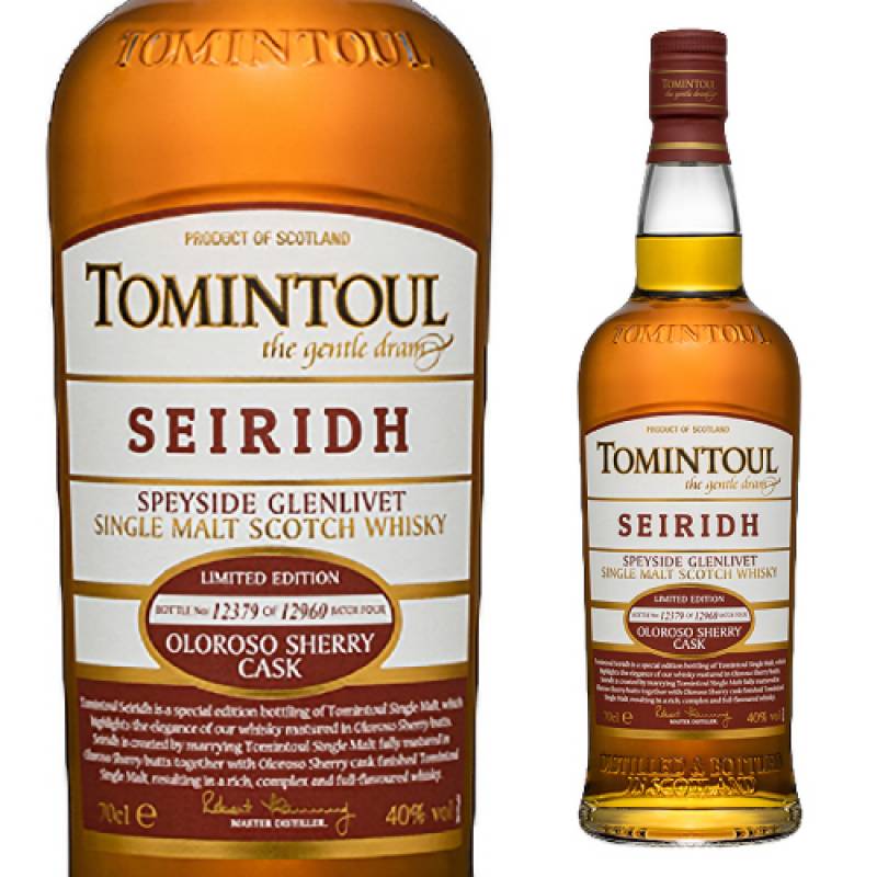 トミントール セイリッド オロロソ シェリー カスク フィニッシュ 40度