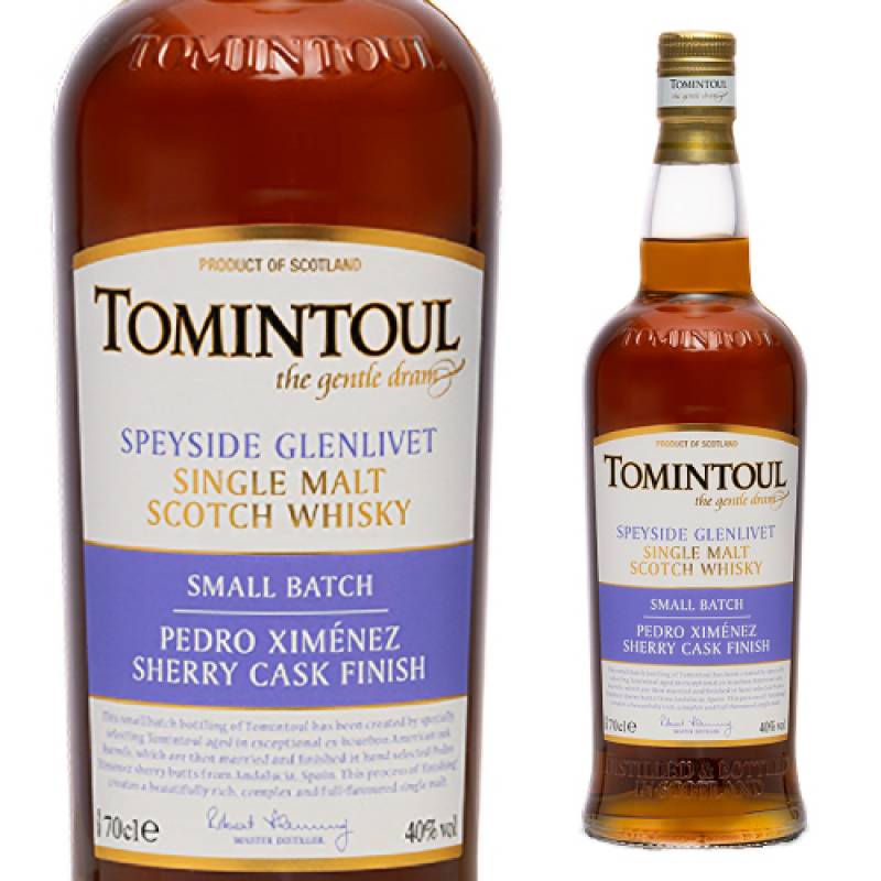 トミントール PXシェリー カスク フィニッシュ 40度 700ml スペイ