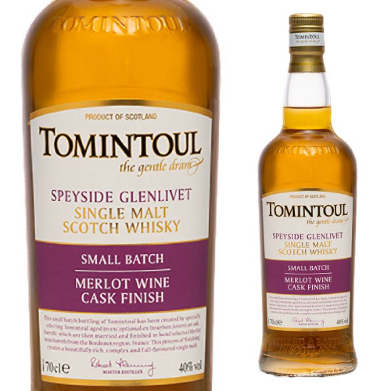 トミントール メルローワインカスク フィニッシュ 40度 700ml スペイ