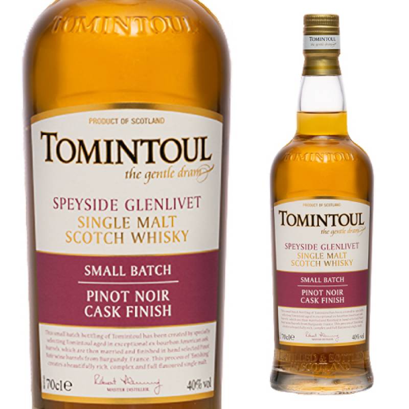 トミントール ピノノワールカスク フィニッシュ 40度 700ml スペイ