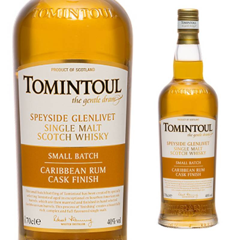 トミントール カリビアンラムカスク フィニッシュ 40度 700ml スペイ