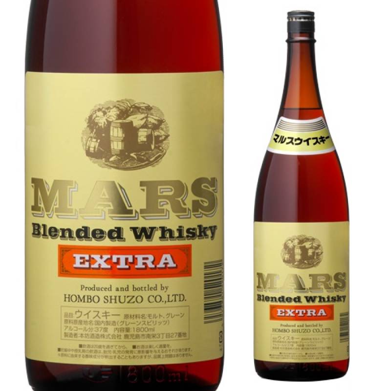 本坊酒造 信州工場 マルス アンバー ブレンデッドウイスキー MARS 720ml 40% 古酒 未開封